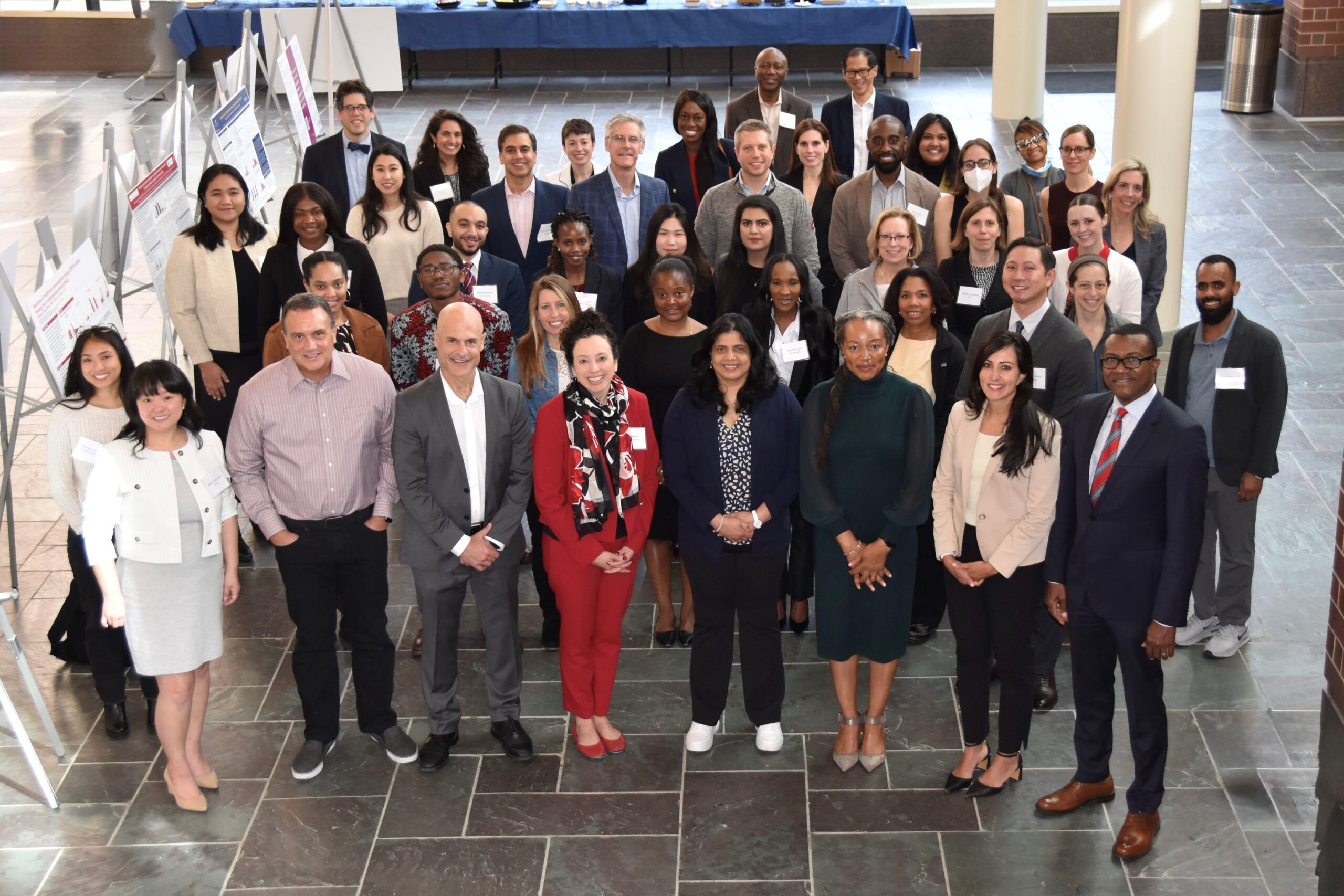 Group photo of attendees at the AHA Science of Diversity in Clinical Trials SFRN Semi-Annual Meeting.